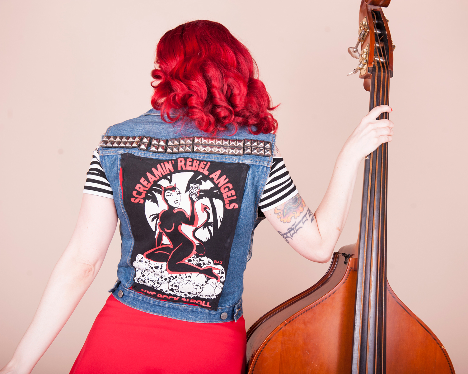 Screamin' Rebel Angels Vest Contact Page
